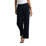 IBKUL Performance-Golfhose mit geradem Bein für Damen – Schwarz