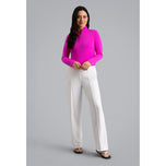 IBKUL Women's Straight Leg Performance Golf Pant - White