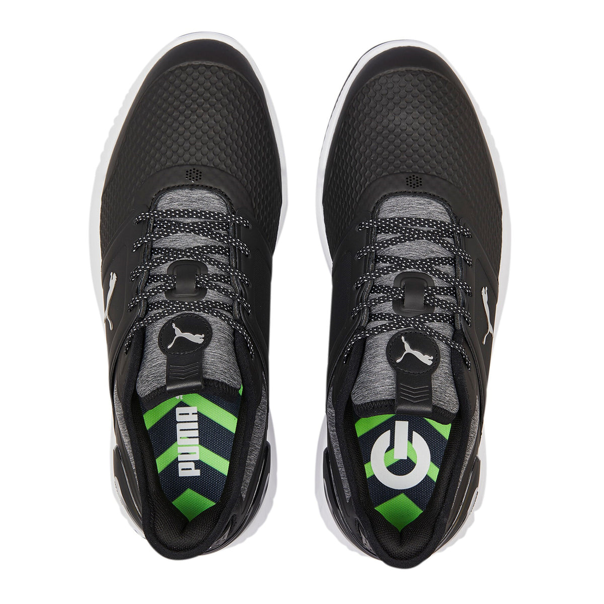 Puma Ignite Elevate Stickeless Wide Herren Golfschuhe - Puma Rücken/ Puma Silber