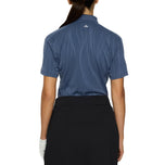 J. Lindeberg Women's Izara Golf Polo Shirt - Vintage Indigo