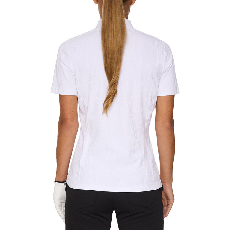 J. Lindeberg Women's Izara Golf Polo Shirt - Weiß