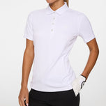 J. Lindeberg Women's Izara Golf Polo Shirt - Weiß