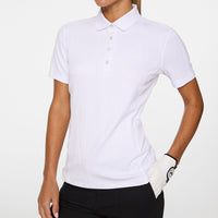 J. Lindeberg Women's Izara Golf Polo Shirt - Weiß