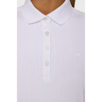 J. Lindeberg Women's Izara Golf Polo Shirt - Weiß