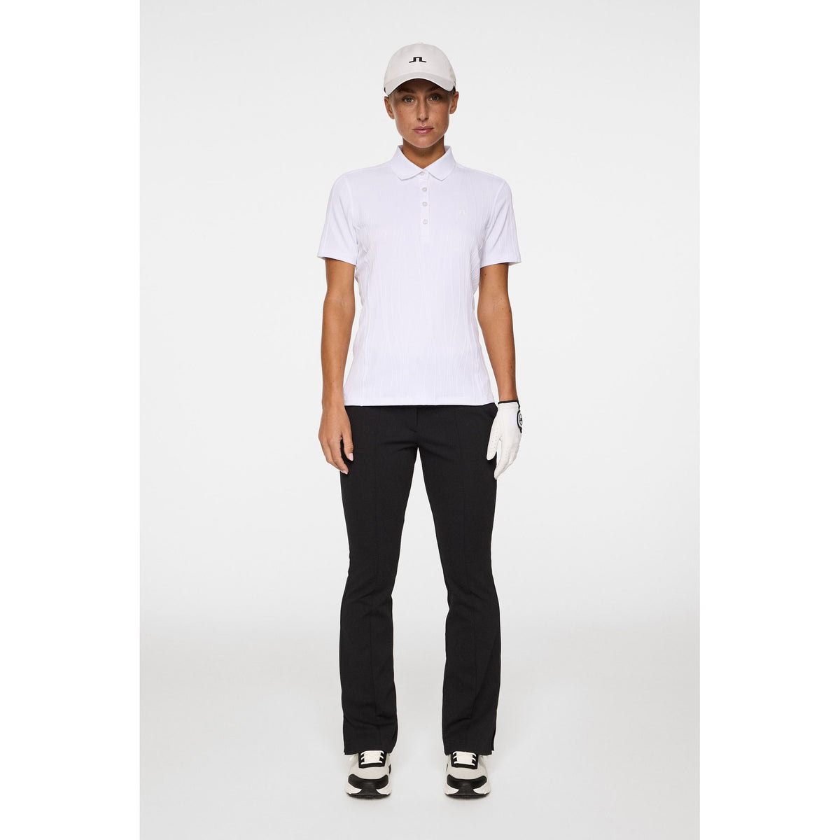 J. Lindeberg Women's Izara Golf Polo Shirt - Weiß