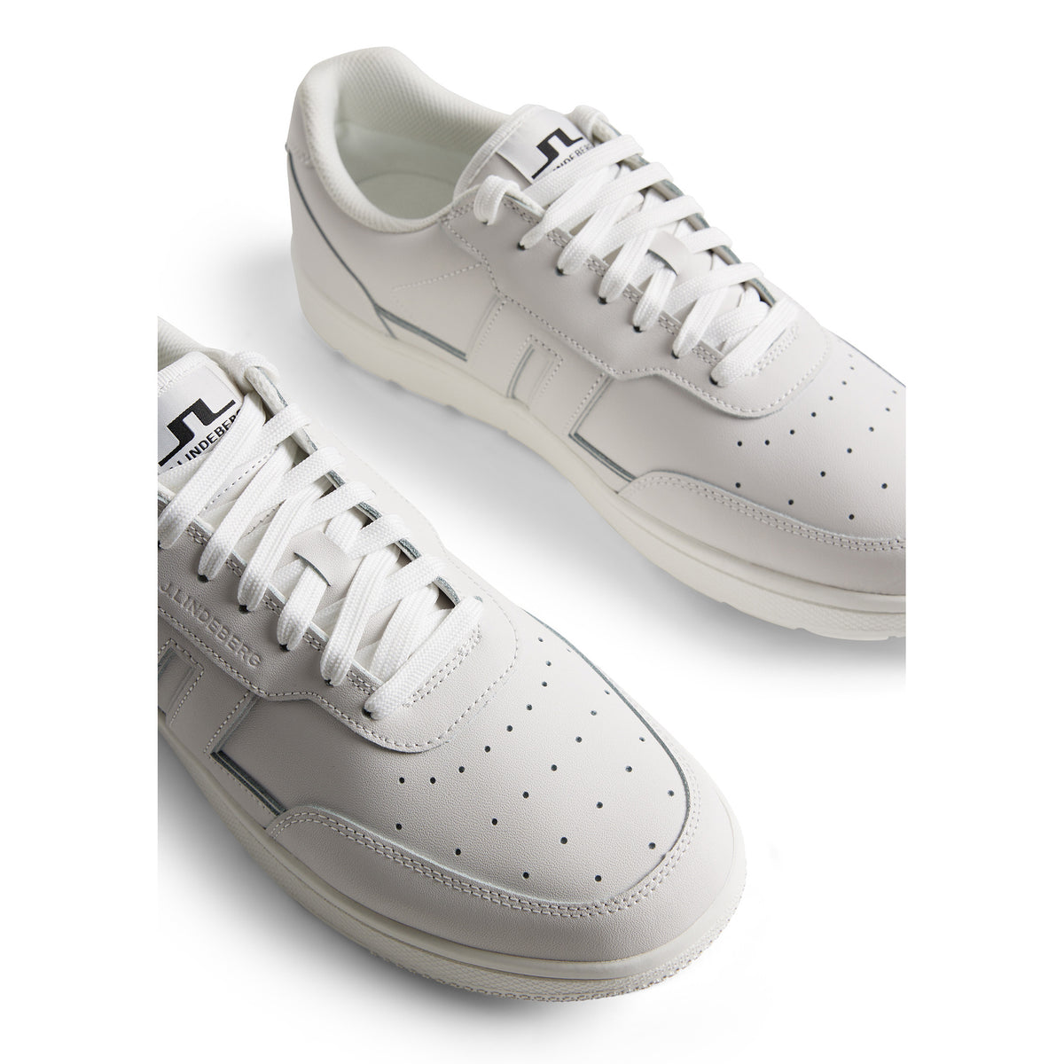J. Lindeberg Ace Low -Top Golf Sneaker - Weiß