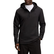 J.Lindeberg Aerial Quarter Zip Golf Hoodie - Black