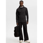 J.Lindeberg Aerial Quarter Zip Golf Hoodie - Black