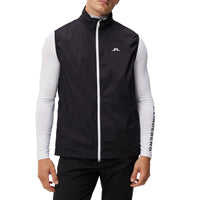J. Lindeberg Ash Light Packbare Golfweste schwarz