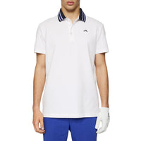 J. Lindeberg Bjorn Polo Golfhemd - Weiß