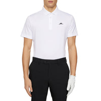 J.Lindeberg Bridge Polo Golf Shirt - White