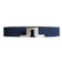 J. Lindeberg Bridger Nubuck Ledergürtel - Marine