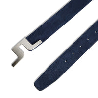 J. Lindeberg Bridger Nubuck Ledergürtel - Marine