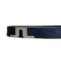 J. Lindeberg Bridger Nubuck Ledergürtel - Marine