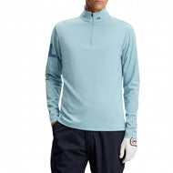 J.Lindeberg Heath Strike Golf Midlayer - Forget-Me-Not