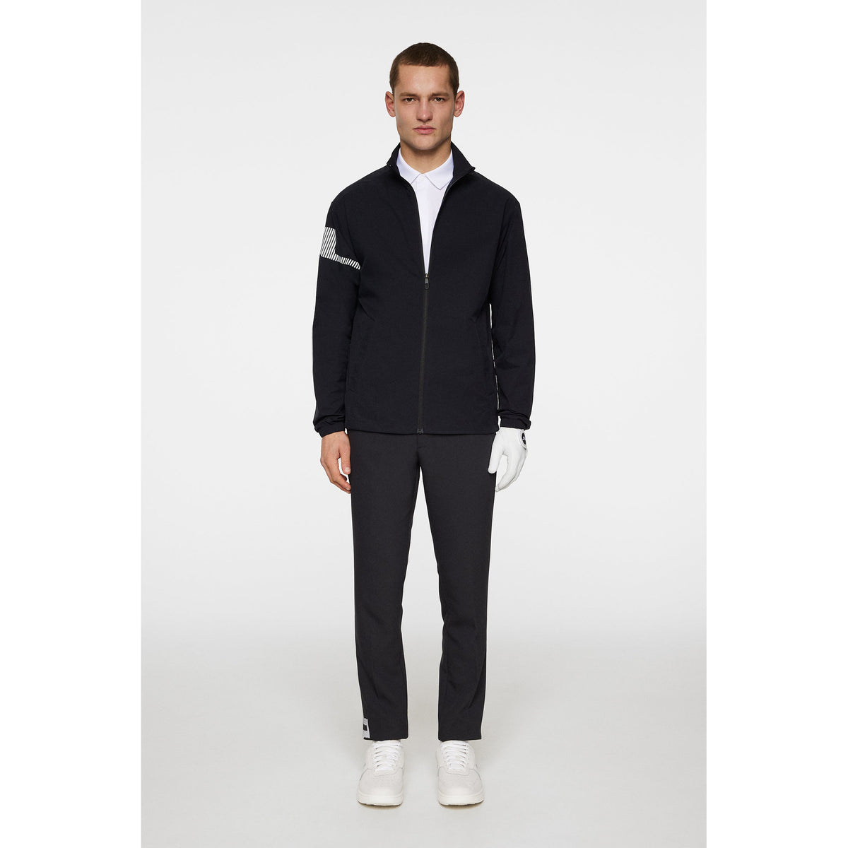 J. Lindeberg Heath Windgolfjacke - Schwarz