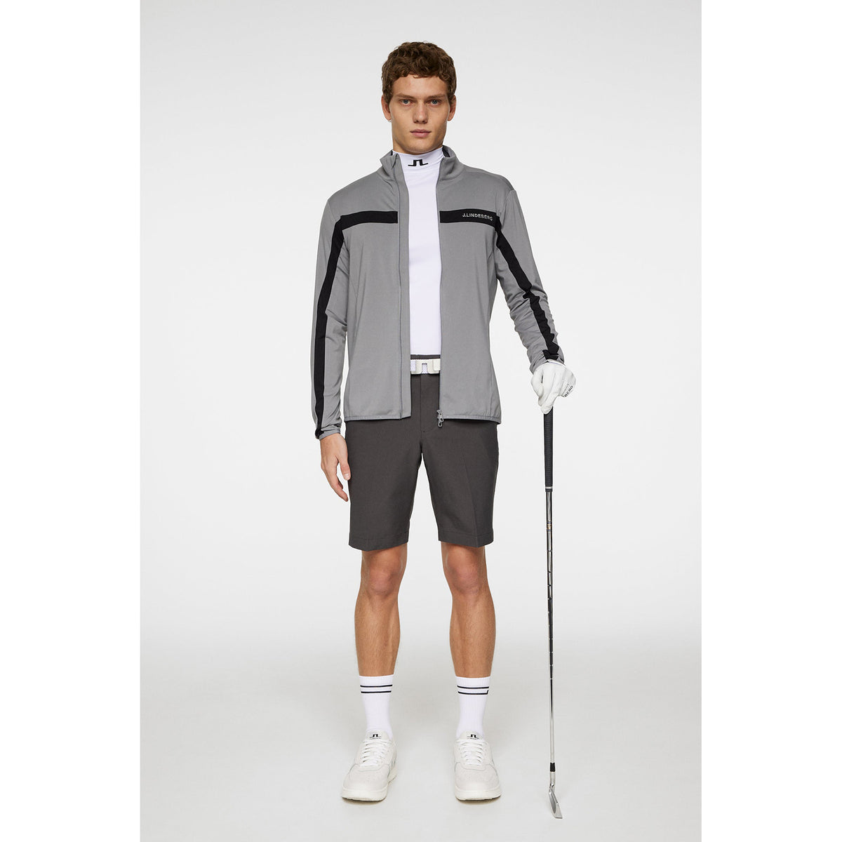 J. Lindeberg Jarvis Mid -Layer - Night Owl