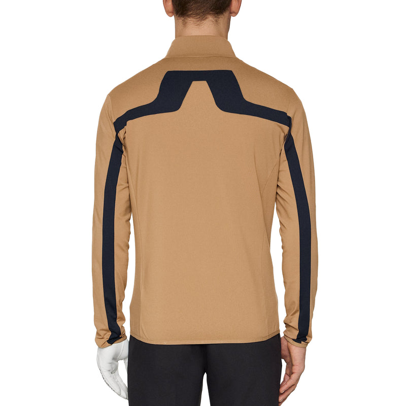 J.Lindeberg Jarvis Mid-Layer - Tigers Eye