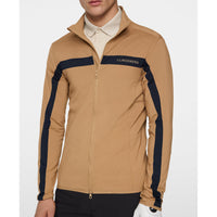 J. Lindeberg Jarvis Mid -Layer - Tigers Eye