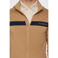 J. Lindeberg Jarvis Mid -Layer - Tigers Eye