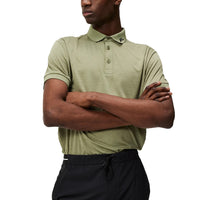 J.Lindeberg KV Polo Golf Shirt - Oil Green