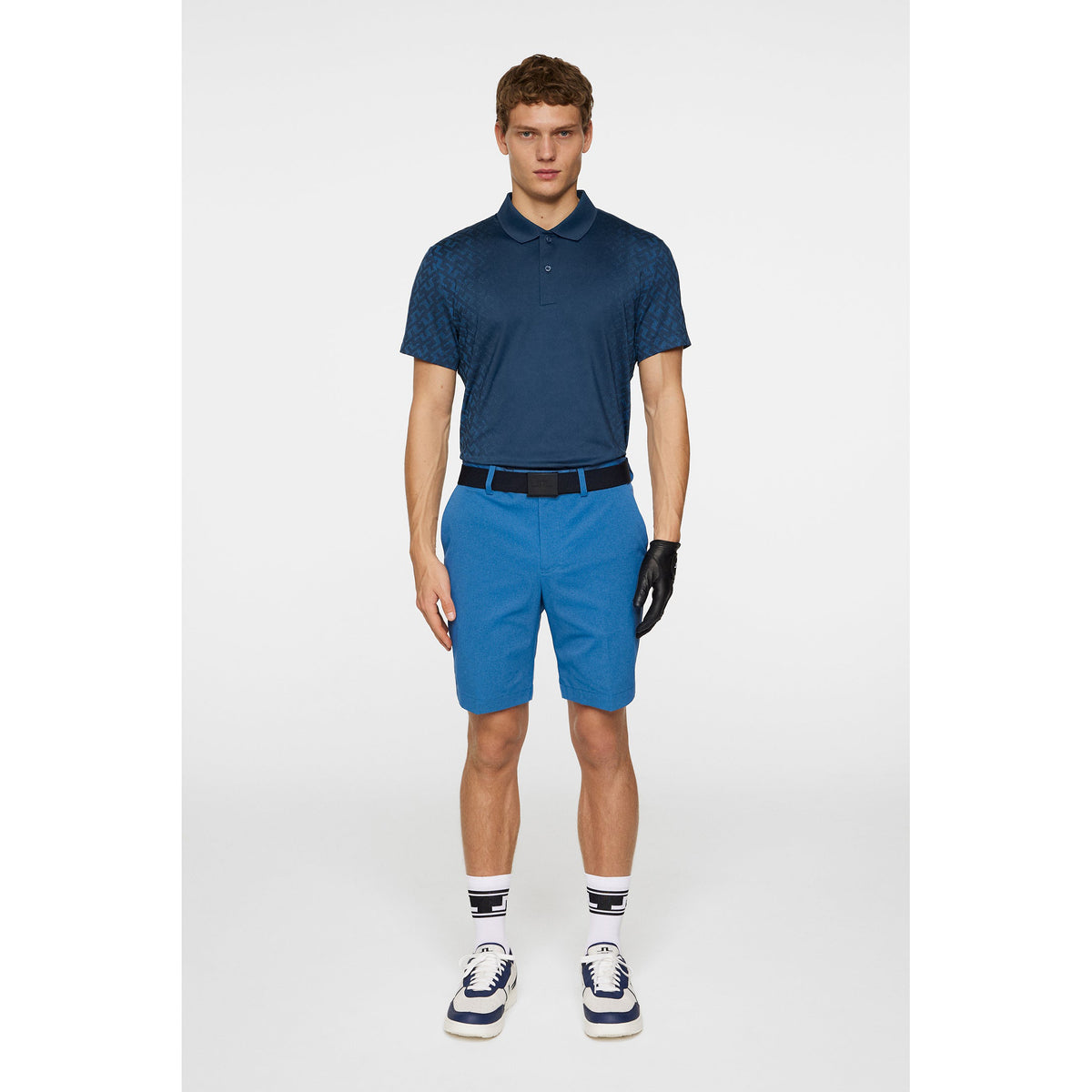 J. Lindeberg Kalle Golf Polo Shirt - JL Navy
