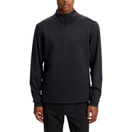 J.Lindeberg Lassy Quarter Zip Golf Midlayer - Black