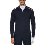 J.Lindeberg Leon Quarter Zip Mid -Layer - JL Navy