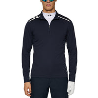 J.Lindeberg Leon Quarter Zip Mid -Layer - JL Navy