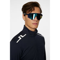 J.Lindeberg Leon Quarter Zip Mid -Layer - JL Navy