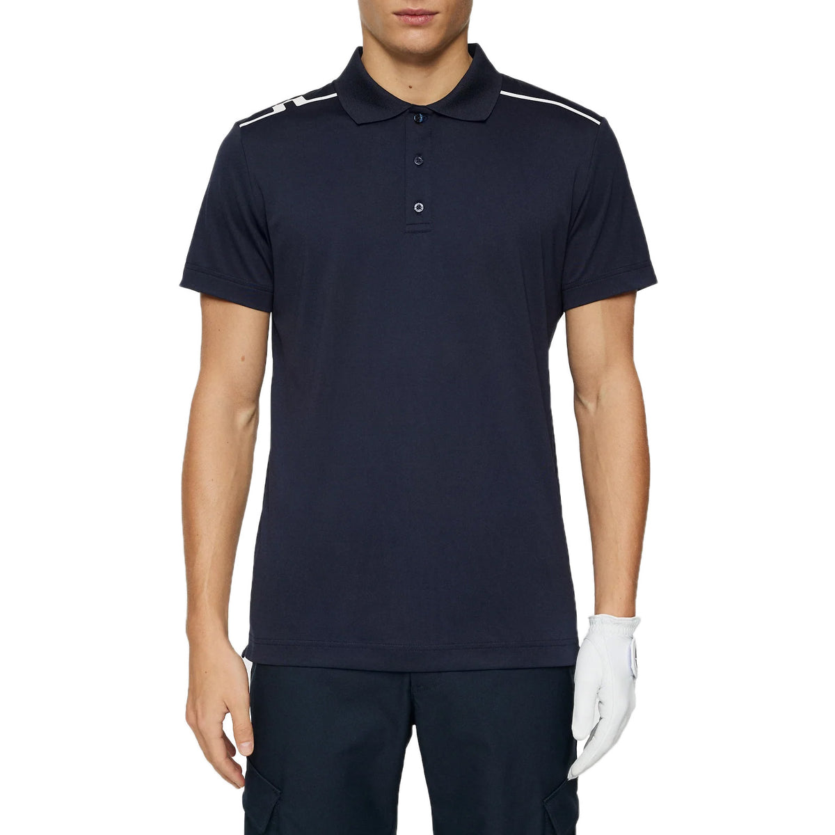J. Lindeberg Lionel Polo Golf Shirt - JL Navy