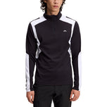 J.Lindeberg Lukas Quarter Zip Golf Mid-Layer – Schwarz