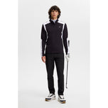 J.Lindeberg Lukas Quarter Zip Golf Mid-Layer – Schwarz