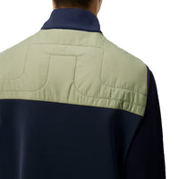 J. Lindeberg Martino Quilt Hybrid Golfweste - Ölgrün