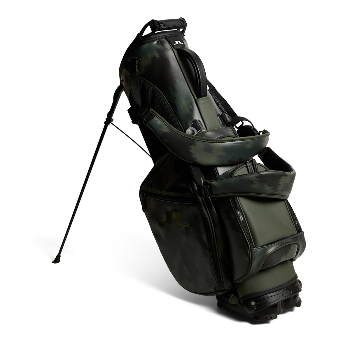 J.Lindeberg Printed Play Stand Golf Bag - Warp Forest