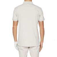 J. Lindeberg Tour Tech Polo Golf Shirt - Moonbeam