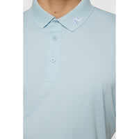 J. Lindeberg Tour Tech Polo Golf Shirt - Winter Sky
