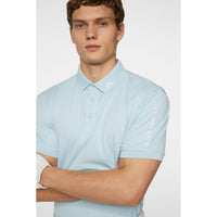 J. Lindeberg Tour Tech Polo Golf Shirt - Winter Sky