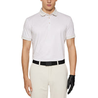 J. Lindeberg Tour Tech gedrucktes Golf Polo -Shirt - Shadow Bridge Moonbeam