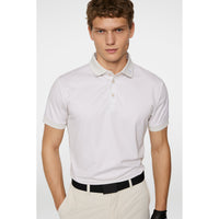 J. Lindeberg Tour Tech gedrucktes Golf Polo -Shirt - Shadow Bridge Moonbeam