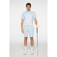 J. Lindeberg Tour Tech gedrucktes Golf Polo -Shirt - Winter Sky