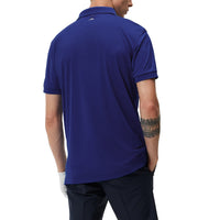 J. Lindeberg Tour Tech Polo Golf Shirt - Clematis Blau