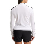 J.Lindeberg 女式 Adia 针织高尔夫毛衣 - 白色