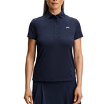 J.Lindeberg Bridge Golf-Poloshirt für Damen – JL Navy
