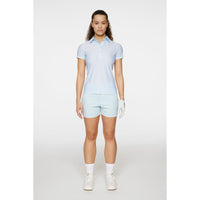 J. Lindeberg Women's Caitlyn Golf Polo -Hemd - Schattenbrücke Winterhimmel