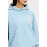J.Lindeberg Golf-Hoodie mit Cove-Print für Damen – Vergissmeinnicht