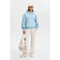 J.Lindeberg Golf-Hoodie mit Cove-Print für Damen – Vergissmeinnicht
