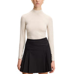 J.Lindeberg Women's Ella Compression Golf Shirt - Moonbeam