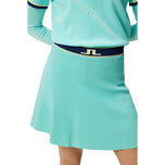 J.Lindeberg Frauen Emma Strickgolfrock - Aruba Blue