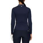 J.Lindeberg Harper Quarter Zip Mid Layer für Damen – JL Navy